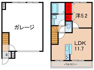 Pit in 大泉学園の物件間取画像